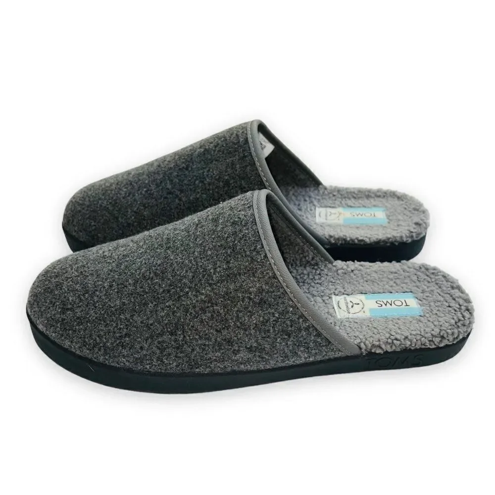 ‎Toms Harbor Slip-on Slippers Grey Men's 10